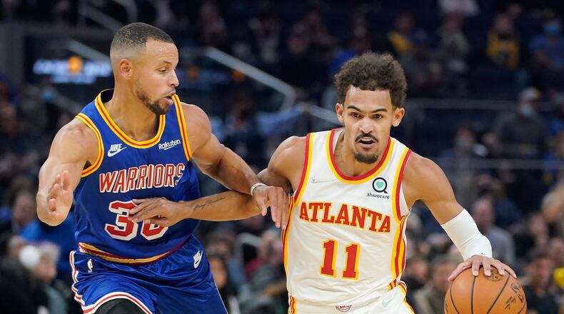 atlanta hawks vs golden state warriors match player stats